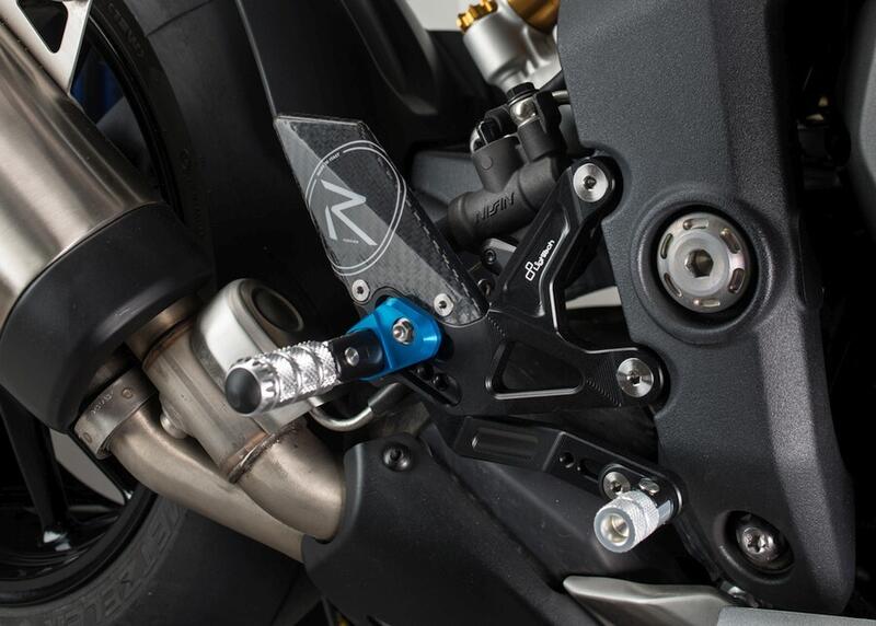 R Version Rear Sets for Triumph Naturale